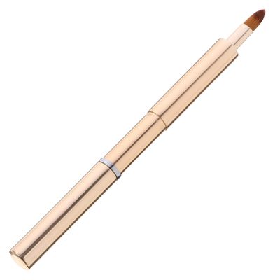 NOLITOY Lip Brush Applicator Dual Ends Portable and Ergonomic Lip Gloss Brush for Travel Versatile Makeup Tool for Lipstick and Eyeshadow Application