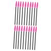 NOLITOY 200pcs Professional Eyelash Curler Comb Disposable Mascara Wands for Rosy view 1