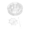 Amosfun Makeup Organizer Rotating Design Multi-Functional Cosmetic Storage Holder for Vanity Dresser Bathroom and Kitchen Easy to Clean for Makeup Lipsticks view 1
