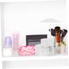 Amosfun Makeup Organizer Rotating Design Multi-Functional Cosmetic Storage Holder for Vanity Dresser Bathroom and Kitchen Easy to Clean for Makeup Lipsticks view 2