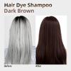 Maryono Dark Brown Hair Dye Shampoo 3 in 1 for Gray Coverage, Herbal Ingredients, Instant Color, for Women & Men, 500ml view 2