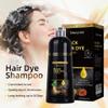 Maryono Dark Brown Hair Dye Shampoo 3 in 1 for Gray Coverage, Herbal Ingredients, Instant Color, for Women & Men, 500ml view 4
