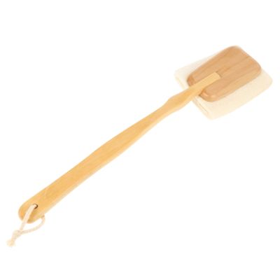 Didiseaon 3pcs Loofah Shower Brush Handle for Back Scrubbing and Exfoliation Natural and Loofah Material for Bathing and Skin Care Body Cleaning Tool