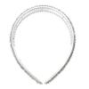 DOITOOL 4pcs Chic Wide-sided Headband Hair Accessory Rhinestone Headpiece for Girls Party Outfit view 1