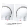 DOITOOL 4pcs Chic Wide-sided Headband Hair Accessory Rhinestone Headpiece for Girls Party Outfit view 4