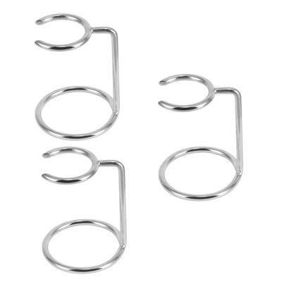 Didiseaon 3pcs Men Stainless Steel Shaving Brush Stand Holder Organizer for Traditional Shaving Tools Drip Dry Design for Home Barber Salon Use