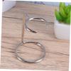 Didiseaon 3pcs Men Stainless Steel Shaving Brush Stand Holder Organizer for Traditional Shaving Tools Drip Dry Design for Home Barber Salon Use view 2