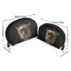 Ovbflc Ladies Fashion Cosmetic Bag 2 Pcs Set, Tiger And Galaxy Portable Cosmetic Bag Case Travel Bag Handbag Coin Purse view 2