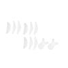 balacoo Practical Silicone Eyelash Extension Pad Kit for Makeup Application Safe Graft Eyelash Accessories for Salons and Home Beauty view 1