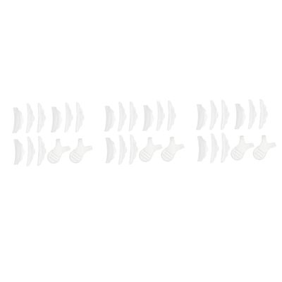 balacoo 3sets Silicone Eyelash Extension Pad Makeup Kit Brush Lash Brush Lash Extension Supplies