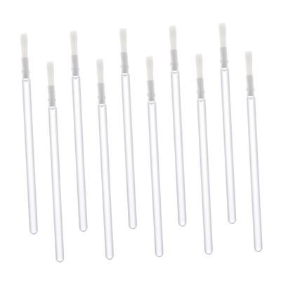 NOLITOY 50pcs Disposable Lip Liner Brush Nylon Bristles Professional Makeup Application for Lip Makeup and Eyeliner for Beauty Salons and Personal