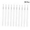 NOLITOY 50pcs Disposable Lip Liner Brush Nylon Bristles Professional Makeup Application for Lip Makeup and Eyeliner for Beauty Salons and Personal view 4