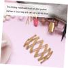 balacoo 2pcs Toothed Hair Headband Folding Plastic Hair Band for Women Comfortable Non-slip Design for Parties Travel and Everyday Use view 2