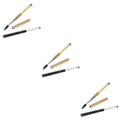 Balacoo 6 Pcs Grafting Eyelash Brush Makeup Eye Eyelash Mascara Eyelash Applicator Tool Lash Brush for Eyelash Extensions Eyeliner Pencil Magnetic Eyeliner Eye Liner With Hat Spool Fiber