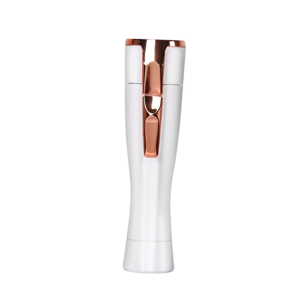 Balacoo Body Electric Bikini Shaver Ladies Electric Shaver Electric Bikini Trimmer Facial Epilator Electric Facial Trimmer Afeitadora para Mujer Rechargeable Epilator White Mini Razor Miss, Medium