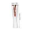 Balacoo Body Electric Bikini Shaver Ladies Electric Shaver Electric Bikini Trimmer Facial Epilator Electric Facial Trimmer Afeitadora para Mujer Rechargeable Epilator White Mini Razor Miss, Medium view 2
