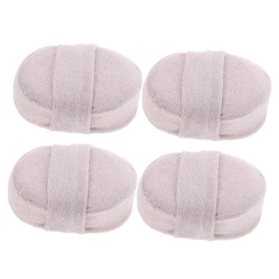 NOLITOY 12pcs Natural Loofah Sponge Glove Pack Exfoliating Shower Sponge Pads for Men Women Gentle Daily Skin Scrub Spa Backing