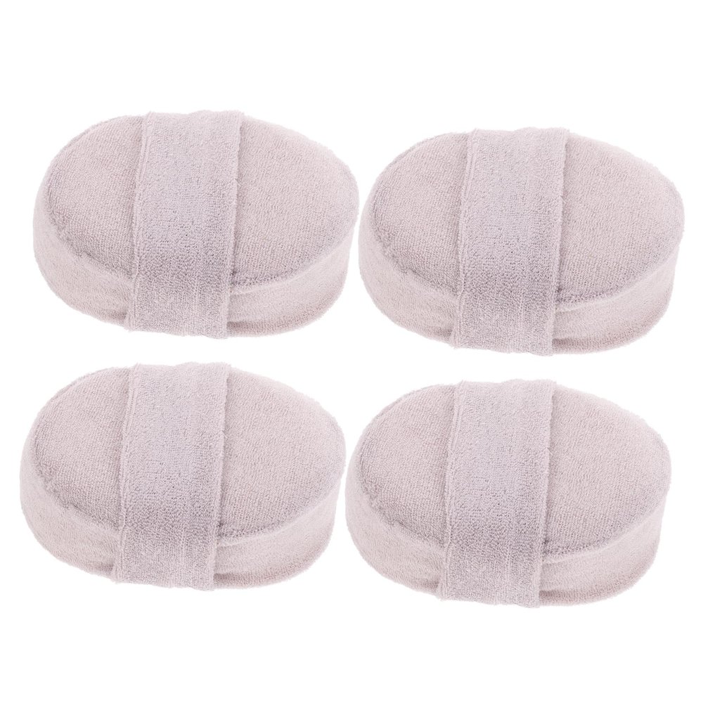 NOLITOY 12pcs Natural Loofah Sponge Glove Pack Exfoliating Shower Sponge Pads for Men Women Gentle Daily Skin Scrub Spa Backing