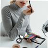 balacoo 24pcs Travel Makeup Case Empty Lipstick Holder Round Compact Case Diy Cosmetics Sub Box view 4