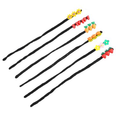 balacoo 6pcs Lazy Hair Bun Maker for Women Fashion Hair Styling Tool Bun Shaper