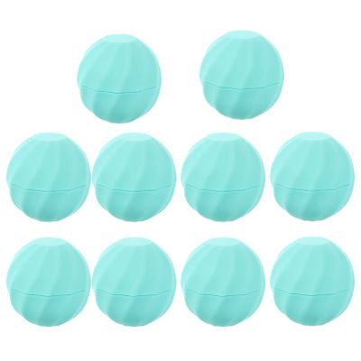 10pcs Box lip balm lip balm containers petroleum jelly screw Lipstick DIY Case cosmetic bulk Cartoon spherical filling tube luster dispenser lipstick