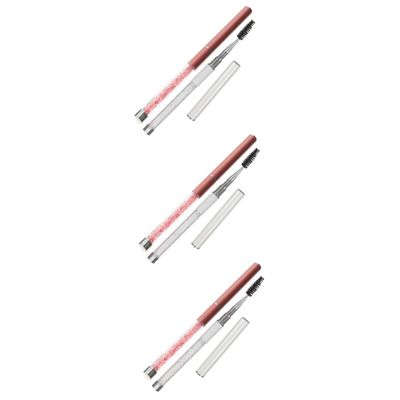 balacoo 6pcs Natural Finish Lash Brush for Mascara Eyebrow Spoolie Brush Lash Extension