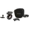 Remington Balder Deluxe XR7100, Head Rotary Shaver with Titanium Blades & Storage Pouch for Bald Men Wet/Dry Shaving with 5 Dual Track Flexing Heads and Pop-Up Trimmer view 1