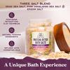 Purple Canyon SolSalts Matcha Detox Bath Salts with Clay Crumbles | Lemon Basil Scented Soak with Green Tea & Grape Seed Oil view 3