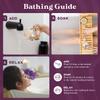 Purple Canyon SolSalts Matcha Detox Bath Salts with Clay Crumbles | Lemon Basil Scented Soak with Green Tea & Grape Seed Oil view 4