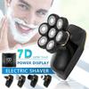 EKHOU Head Shavers for Bald Men, 5 in 1 Bald Head Shaver Multifunctional Electric Razor Head Shaving for Bald Men LED Display Cleansing Brush Nose Hair Trimmer view 4