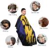 Barbados Flag Always Professional Barber Cape,Polyester Hair Cutting Salon Cape,Water And Stain Resistant Apron,Cutting Hair Beard Hairdressing Cape Anti-Static Haircut,56.766.9 Inch (1 Pack) view 3