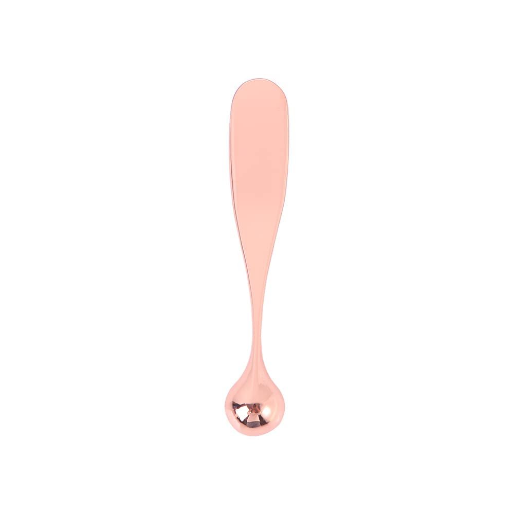 Eye Roller Massage Stick,Portable Anti-Wrinkle Face Massage Eye Fatigue Relief Alloy Cosmetic Spatulas Cream Spoon Eye Applicator(Rose Gold)