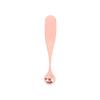 Eye Roller Massage Stick,Portable Anti-Wrinkle Face Massage Eye Fatigue Relief Alloy Cosmetic Spatulas Cream Spoon Eye Applicator(Rose Gold) view 1