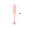 Eye Roller Massage Stick,Portable Anti-Wrinkle Face Massage Eye Fatigue Relief Alloy Cosmetic Spatulas Cream Spoon Eye Applicator(Rose Gold) view 2