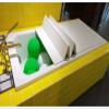 JATIBOSH Dust Board Bathtub Bath Lid Thicker Storage Stand PVC Can Put Mobile Phone Tablet Computer (Color : White, Size : 80x118x1.1cm) view 1