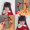 Chinese Style Hanfu Flower Tassel Headband Cartoon Cute Hair Hoop Traditional Hanfu Hairband Hair Accessories for Women Girls(A) view 3