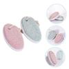 Mipcase 2pcs Pumice Stone for Feet and Hands Natural Exfoliating Hard Skin Remover Shape Scrubber for Smooth Feet and Dead Skin Care view 3