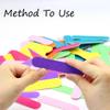 Nail File Nail Buffers Nail Emery Boards Disposable Nail Care Files Double Sided Art Manicure File Mini Reusable for Women Girls Men 10 Pack view 4