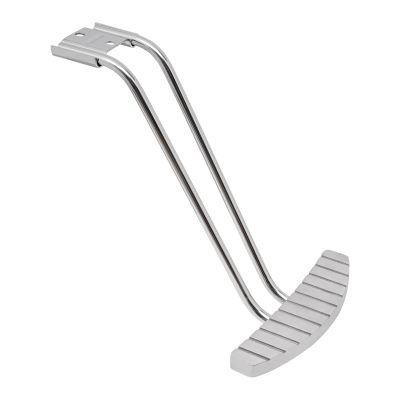 Foot Rest Replacement Salon Chair Foot Rest Simple Replacement Barber Chair Parts Foot Rest Salon Equipment Chairs for Hydraulic Barber Chair Styling Salon Beauty Aluminum Alloy (US Stock)