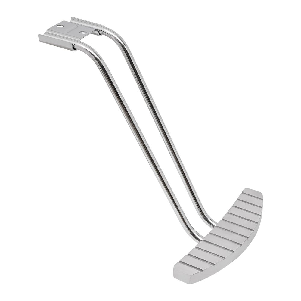 Foot Rest Replacement Salon Chair Foot Rest Simple Replacement Barber Chair Parts Foot Rest Salon Equipment Chairs for Hydraulic Barber Chair Styling Salon Beauty Aluminum Alloy (US Stock)