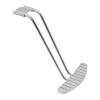 Foot Rest Replacement Salon Chair Foot Rest Simple Replacement Barber Chair Parts Foot Rest Salon Equipment Chairs for Hydraulic Barber Chair Styling Salon Beauty Aluminum Alloy (US Stock) view 1