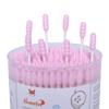 HOMEFOX Pink Cotton Swabs Spiral Pointed - 400 Count Organic Cotton Buds Double Side Tightly Wrapped Precision Cotton Tips Paper Stick Soft Gentle Lint-Free Cruelty-Free, Spiral & Pointy (Pink) view 4