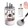Electric Makeup Brush Cleaner, Make Up Brush Cleaner Cleanser Machine, Makeup Brushes Cleaner and Dryer, Automatic Makeup Brush Cleaner for All Size Beauty Makeup Brush Set, Eyeshadow, Blush Brush view 1