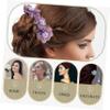 DOITOOL 4pcs Flower Hair Bun Maker Elegant Accessories for Women Versatile Styling Tools for Various Hairstyles Includes Floral Designs view 2