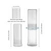 NinthAvenue Basics Shaving Brush Travel Case Beard Brush Container Shaving Brush Holder for Festival, Multi, Clear view 4