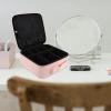 DOITOOL 1pc Makeup Tool Pouch for Cosmetic Storage Capacity Makeup Brush Container for Women Pu view 2