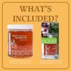 MOOM Traveling Waxing Kit - 12 oz Jar of Organic Sugar Wax with Tea Tree Oil, 6oz Travel Jar, 18 Reusable Strips & 4 Wax Application Stick - Waxing For Bikini, Face, Underarms & Legs On The Go view 2