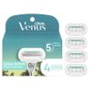 Venus Miami Sunrise Deluxe Smooth Sensitive, Women's Razor Refills, 4 ct, Blue view 1