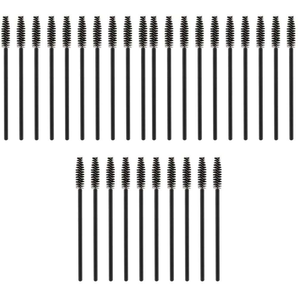 Didiseaon 300pcs Eyelash Accessory Kit Eyelash Comb Eyebrow Spoolie Makeup Mascara Wands Lash Curler for Routine