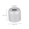 Beavorty 2pcs Round Shaver Stand Zinc Alloy Shaving Brush Holder for Men and for Organizing The Bathroom view 3